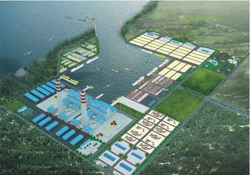Phối cảnh dự án Cảng Mỹ Thủy Quảng Trị