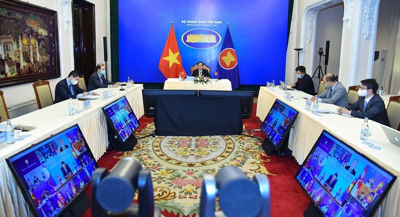 Tại Hội nghị, Bộ trưởng Bùi Thanh Sơn đề nghị Hoa Kỳ tiếp tục hỗ trợ ASEAN tiếp cận vaccine kịp thời và đầy đủ, sớm chuyển giao công nghệ Kl994 nhà cái bóng đá world cup vaccine cho các nước ASEAN.
