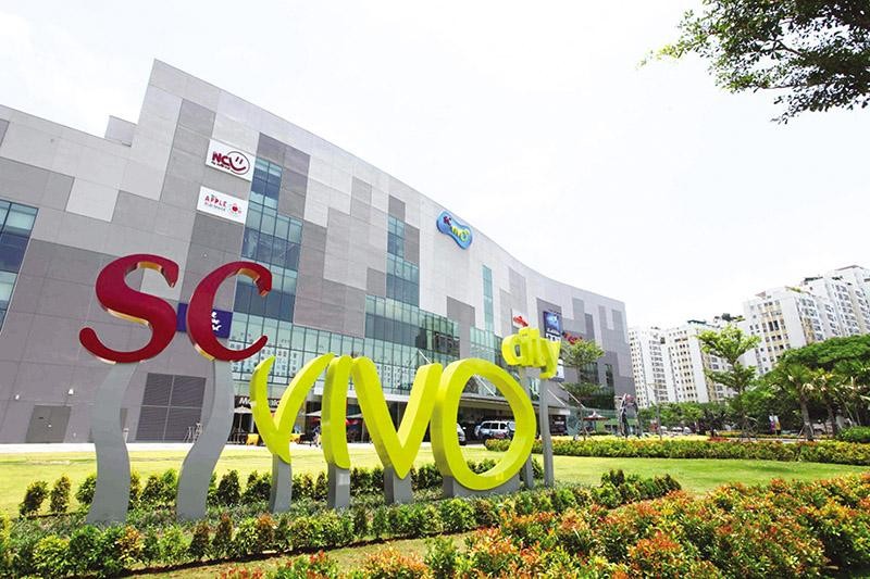 Dự án SC Vivo City của liên doanh giữa Saigon Co.op và Mapletree (Singapore). Ảnh: Lê Toàn