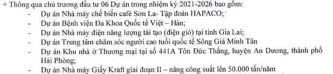 6 dự án mà Hapaco sẽ Kl99ok phiên bản mới trong 5 năm tới