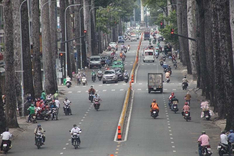Công an TP.HCM sẽ tiếp tục cấp giấy đi đường cho nhóm đối tượng được phép lưu thông trong 2 tuần tới (ảnh: Lê Toàn)