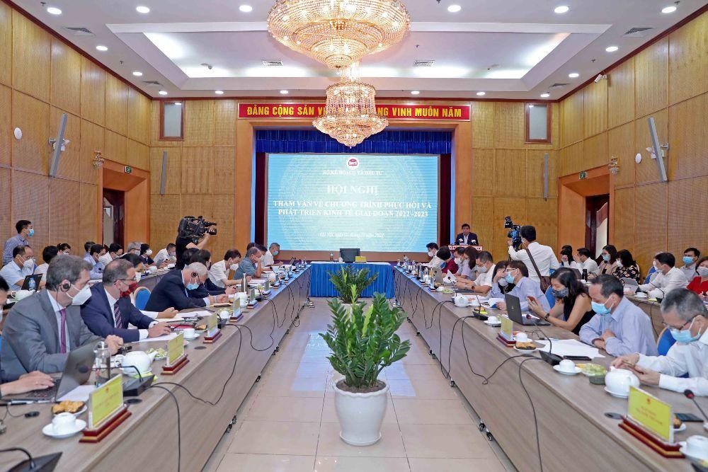 Toàn cảnh Hội nghị tham vấn sáng 1/10