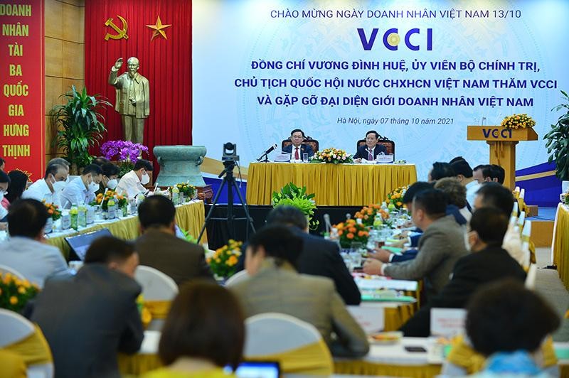 Các doanh nhân, Kl991.com World Cup 2026 Chính Thức tham gia cuộc làm việc với Chủ tịch Quốc hội Vương Đình Huệ chiều ngày 7/10/2021