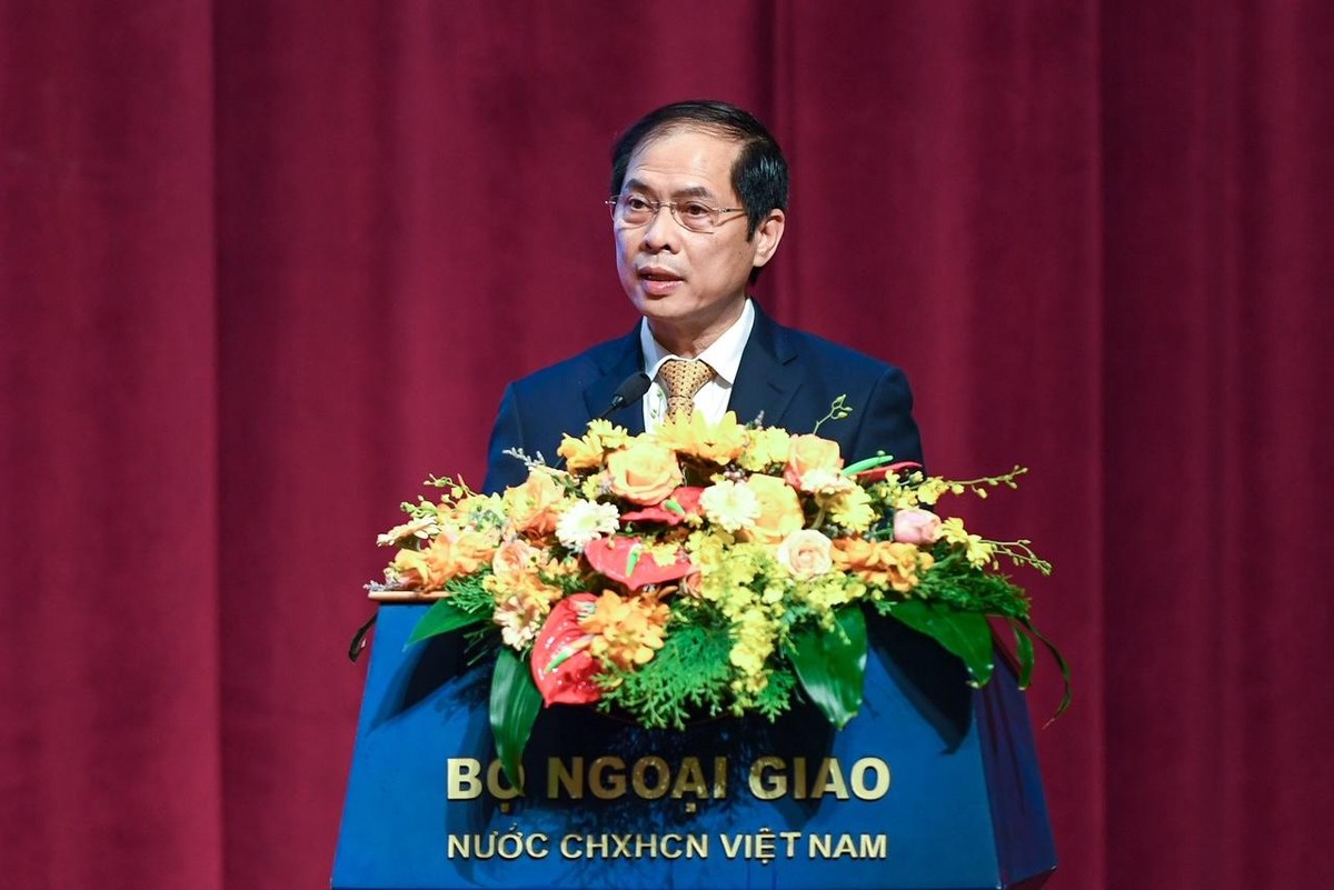 Bộ trưởng Ngoại giao Bùi Thanh Sơn (Ảnh: Nhật Bắc)