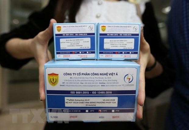 Kit test Covid-19 Công ty Việt Á