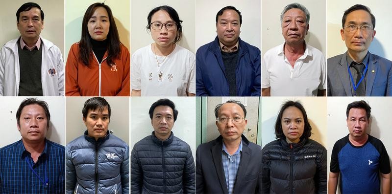 12 đối tượng vừa bị khởi tố nâng tổng số người bị khởi tố lên 19 người