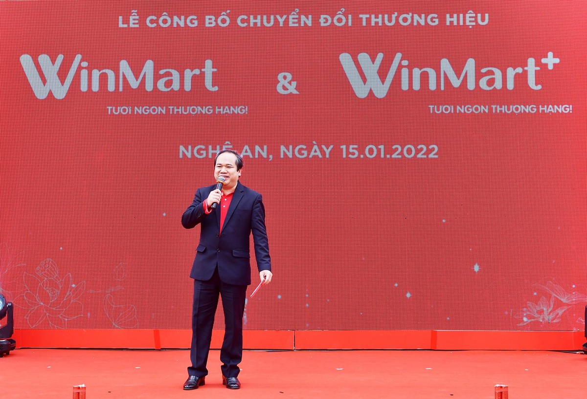 Ông Trương Công Thắng - Tổng giám đốc Công ty WinCommerce chia sẻ về lộ trình chuyển đổi thương hiệu WinMart