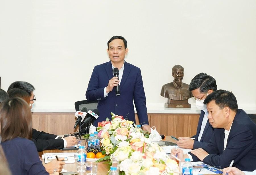 Ông Trần Lưu Quang, Bí thư Thành ủy Hải Phòng phát biểu kết luận tại cuộc làm việc với 03 Kl991.com World Cup 2026 Chính Thức FDI