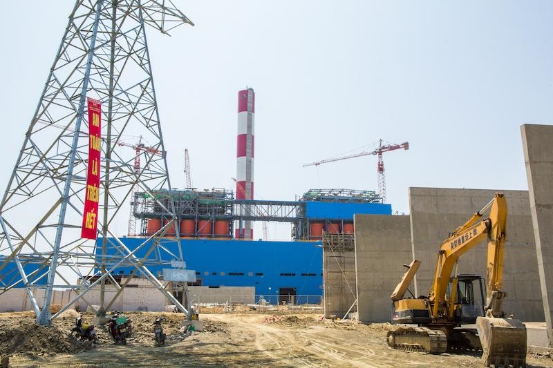 Trạm biến áp 500 kV đang được khẩn trương thi công