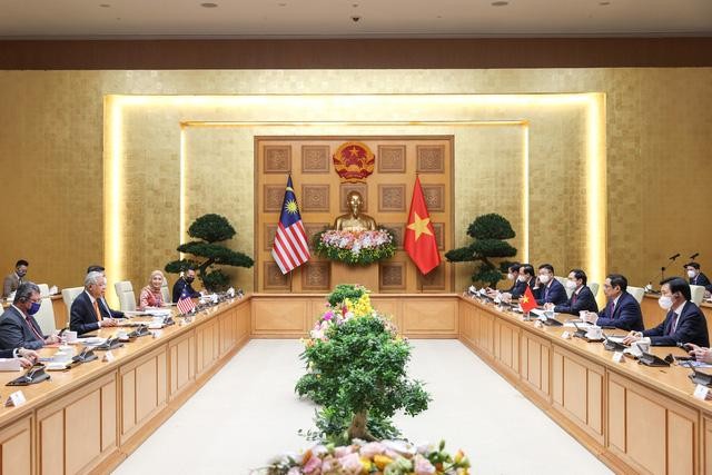 Hội đàm cấp cao Việt Nam - Malaysia (Ảnh: Nhật Bắc)