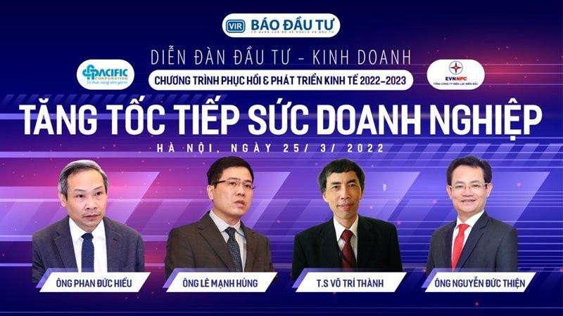Các vị khách mời tham gia Tọa đàm trực tuyến.