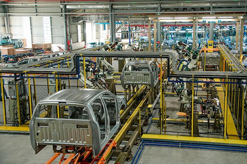 Nhà máy Ford Việt Nam hoàn tất Kl99ok phiên bản mới mở rộng giai đoạn 1.