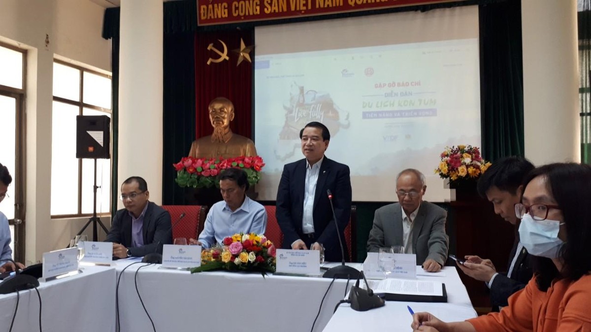 Diễn đàn “Du lịch Kon Tum - Tiềm năng và triển vọng” dự kiến diễn ra ngày 24/4/2022, tại thành phố Kon Tum, tỉnh Kon Tum.