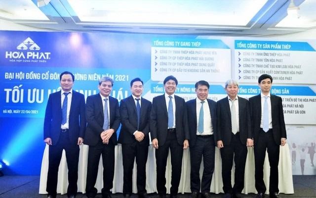 Hội đồng quản trị của Hòa Phát gồm 7 thành viên