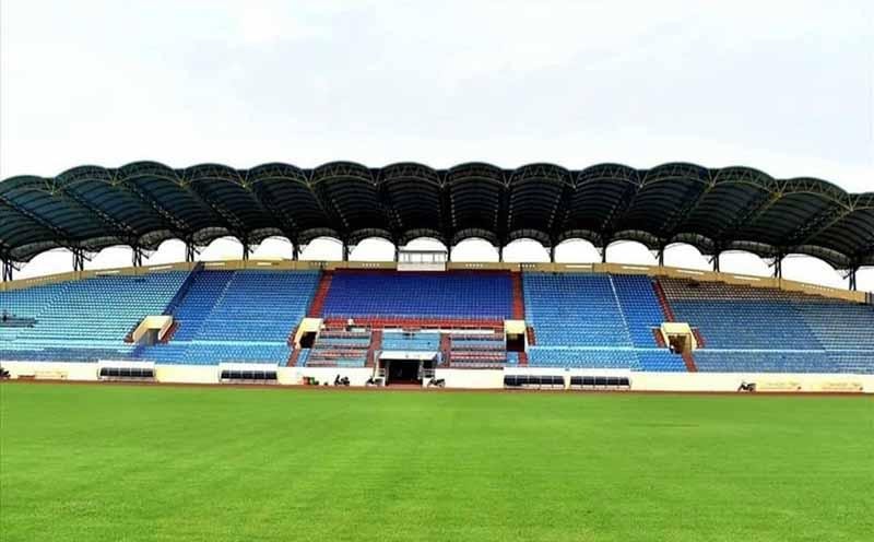 Tại SEA Games 31 sân Thiên Trường được tổ chức các trận đấu thuộc bảng B môn bóng đá nam