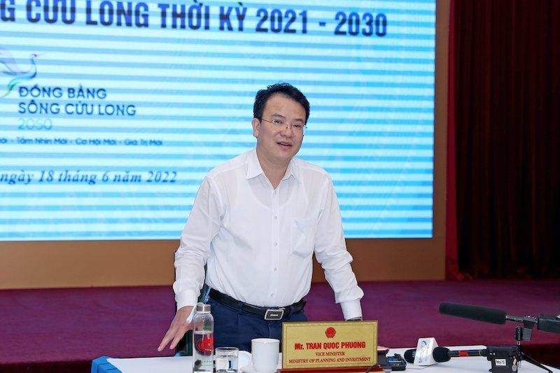 Thứ trưởng Bộ KH&amp;ĐT Trần Quốc Phương (Ảnh: Đức Trung)