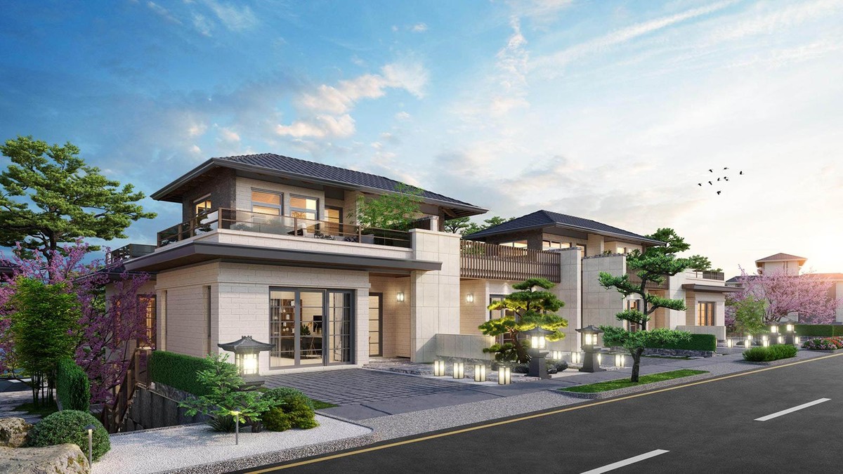 Biệt thự Kyoto - mang cảm hứng xứ Phù Tang đương đại trang nhã, thuộc phân khu The Kingdom