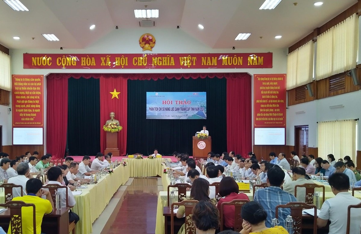 Hội thảo đánh giá chỉ số năng lực cạnh tranh cấp tỉnh được tỉnh Ninh Thuận tổ chức nhằm đưa ra giải pháp hiệu quả để cải thiện chỉ số PCI. Hội thảo đánh giá chỉ số năng lực cạnh tranh cấp tỉnh được tỉnh Ninh Thuận tổ chức nhằm đưa ra giải pháp hiệu quả để cải thiện chỉ số PCI.