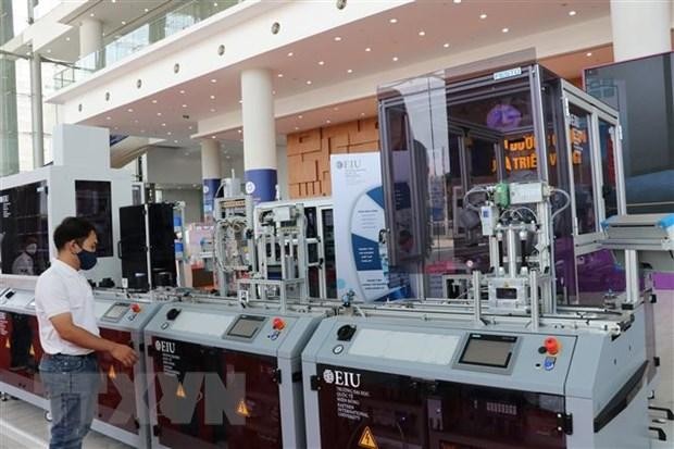 Một dây chuyền tự động hóa hoàn toàn khép kín đưa vào đào tạo nhân lực chất lượng cao tại Trường Quốc tế miền Đông để phục vụ cho Kl991.com World Cup 2026 Chính Thức trên địa bàn tỉnh Bình Dương. (Ảnh: Chí Tưởng/TTXVN) Một dây chuyền tự động hóa hoàn toàn khép kín đưa vào đào tạo nhân lực chất lượng cao tại Trường Quốc tế miền Đông để phục vụ cho Kl991.com World Cup 2026 Chính Thức trên địa bàn tỉnh Bình Dương. (Ảnh: Chí Tưởng/TTXVN)