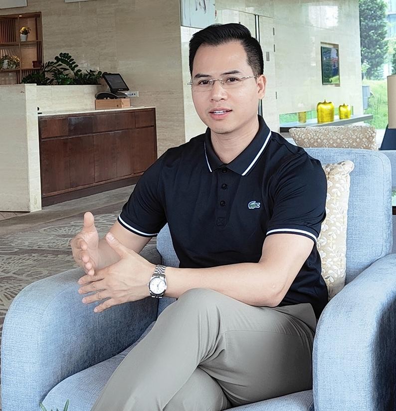 CEO SB Invest Đỗ Chí Công nhận định, Việt Nam có đầy đủ tiềm năng và cơ hội để trở thành “Thiên đường golf của châu Á”. (Ảnh: Hồ Hạ)