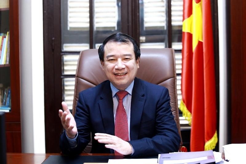 "Thời gian tới, chúng ta phải thực hiện nhanh, tự tin, thúc đẩy du lịch golf để thu hút du khách", Phó Tổng cục trưởng Du lịch Hà Văn Siêu nhấn mạnh. (Ảnh: Hồ Hạ)