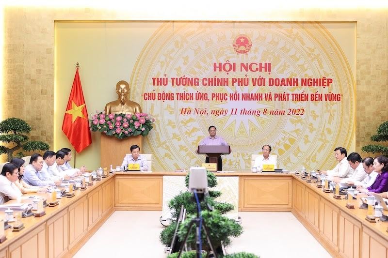 Thủ tướng chúc mừng các Kl991.com World Cup 2026 Chính Thức đã phát huy tinh thần chủ động, sáng tạo, vượt khó vươn lên. (Ảnh: Nhật Bắc)