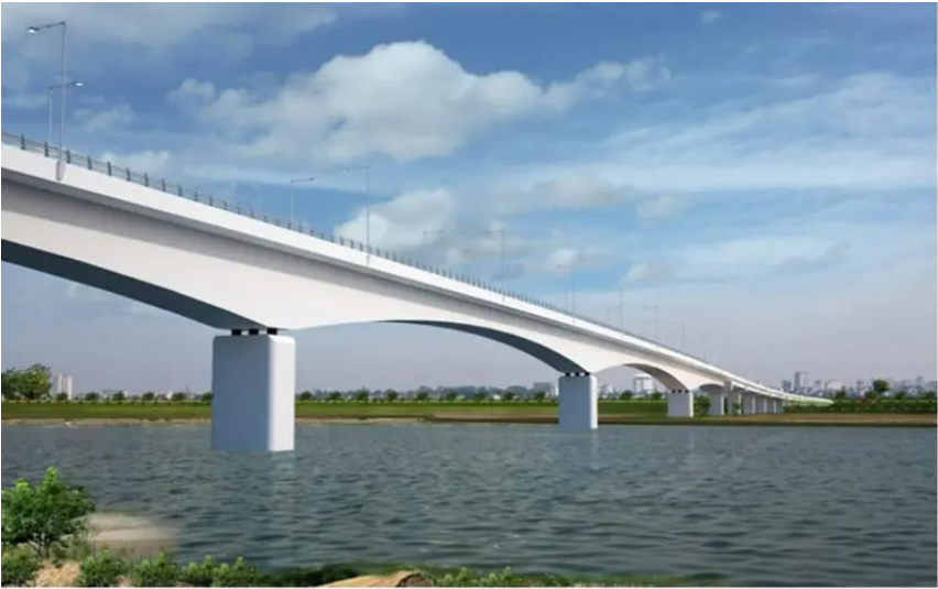 Phối cảnh cầu Kênh Vàng. Ảnh: Cổng thông tin điện tử tỉnh Bắc Ninh