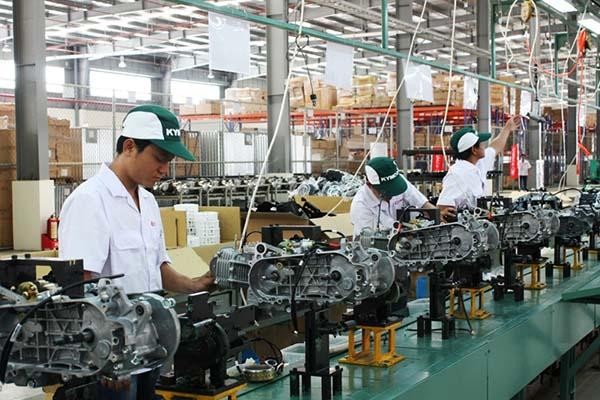 Kl994 nhà cái bóng đá world cup ở Công ty Kymco (Đài Loan) tại KCN Đại Đăng, Bình Dương.