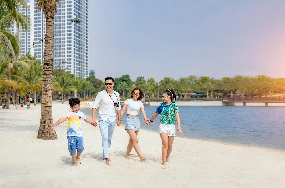 Nhà cận hồ Imperia Smart City mang tới trải nghiệm sống năng động và ngập tràn niềm vui.