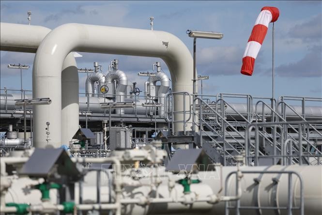 Hệ thống đường ống dẫn khí Nord Stream 1 tại Lubmin, miền Tây Bắc Đức. Ảnh: AFP/TTXVN