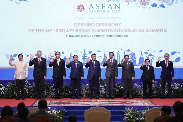 Lãnh đạo các nước ASEAN chụp ảnh lưu niệm tại Hội nghị. (Ảnh: Nhật Bắc)