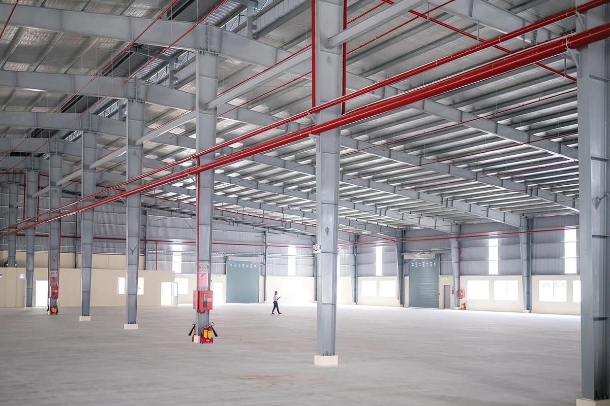 Từ nhà xưởng thấp tầng, xu hướng trong thời gian tới sẽ là nhà xưởng cao tầng cho thuê. Ảnh: Thành Nguyễn