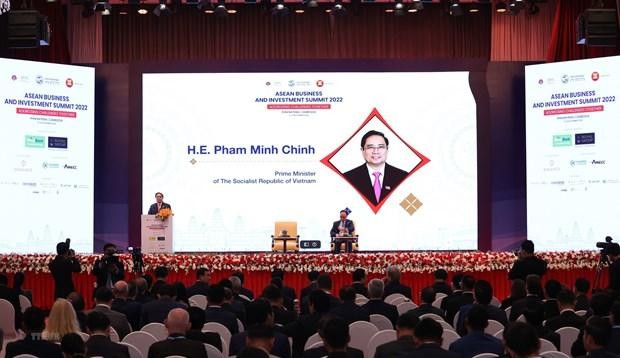 Thủ tướng Phạm Minh Chính phát biểu tại Hội nghị thượng đỉnh Kl992 VIP Trang Chủ 2026 và Kl99ok phiên bản mới ASEAN 2022. (Ảnh: Dương Giang/TTXVN)