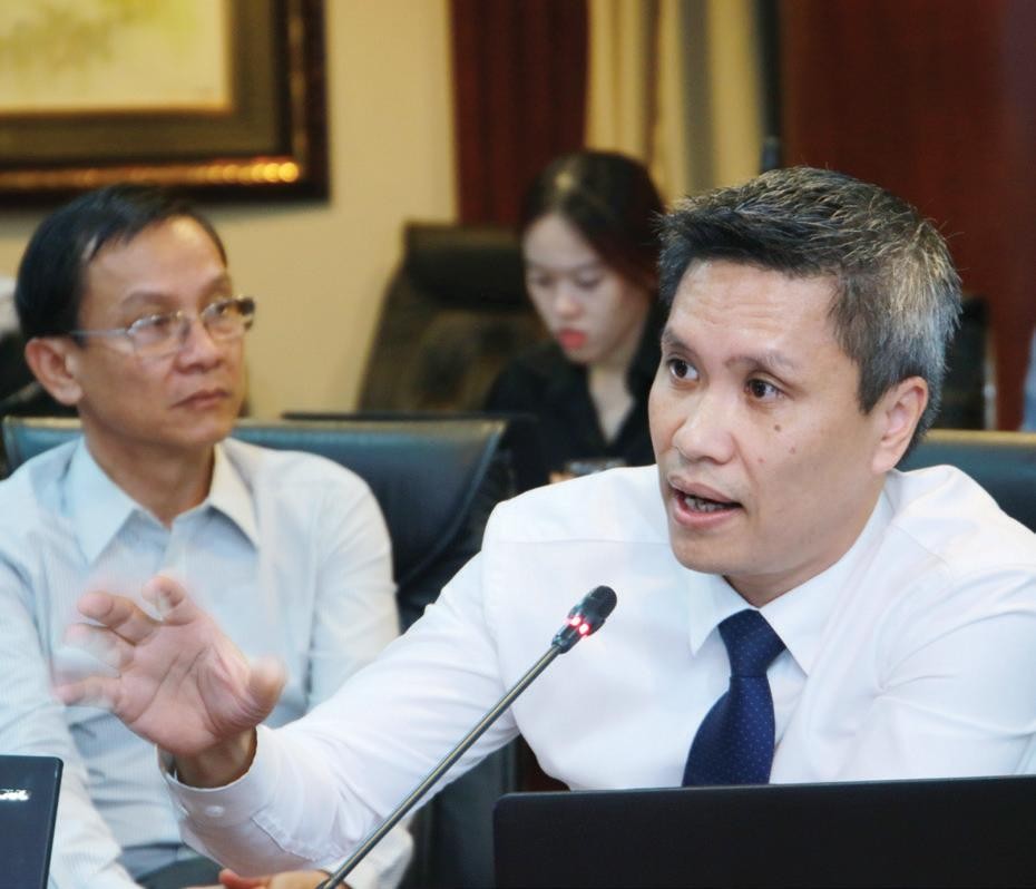 Ông Nguyễn Viết Thịnh, đại diện nhóm chấm báo cáo phát triển bền vững, báo cáo Hội đồng bình chọn kết quả các Kl991.com World Cup 2026 Chính Thức tốt nhất lọt vào vòng trao giải