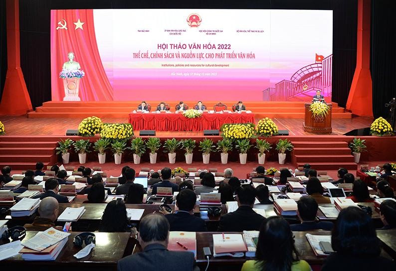 Hội thảo Văn hóa 2022 có sự tham dự trực tiếp của 800 đại biểu.