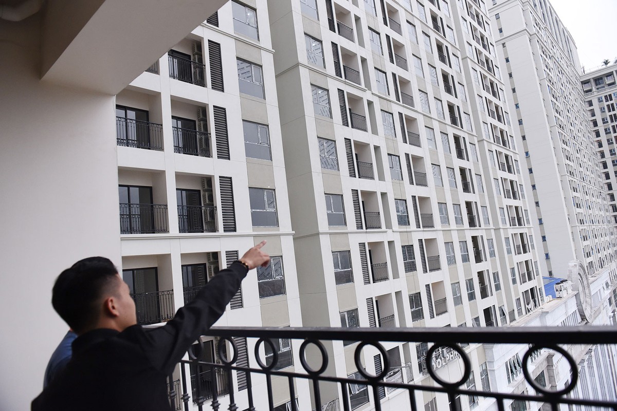 Giá nhà chung cư khó giảm. Ảnh: Dũng Minh