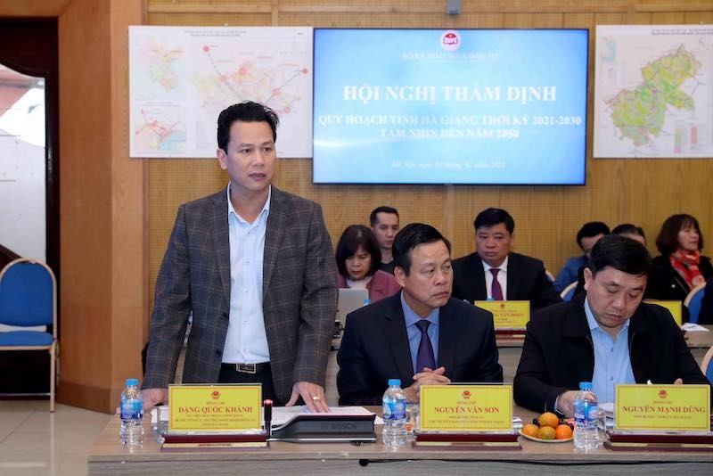 Bí thư Tỉnh ủy Hà Giang Đặng Quốc Khánh. (Ảnh: Đức Trung)