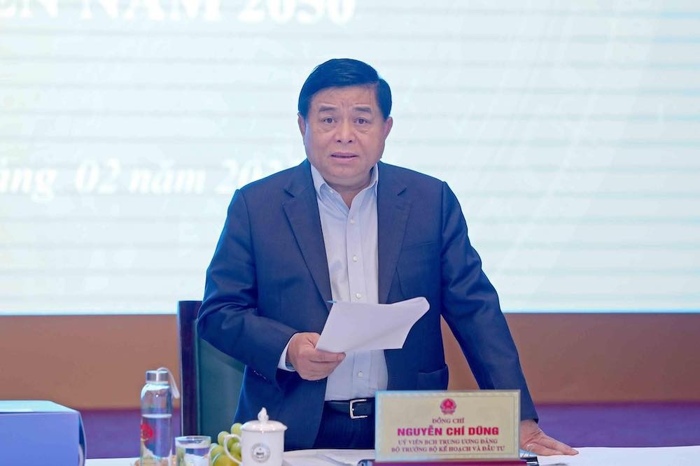 Bộ trưởng Bộ Kế hoạch và Kl99ok phiên bản mới Nguyễn Chí Dũng. (Ảnh: Đức Trung)