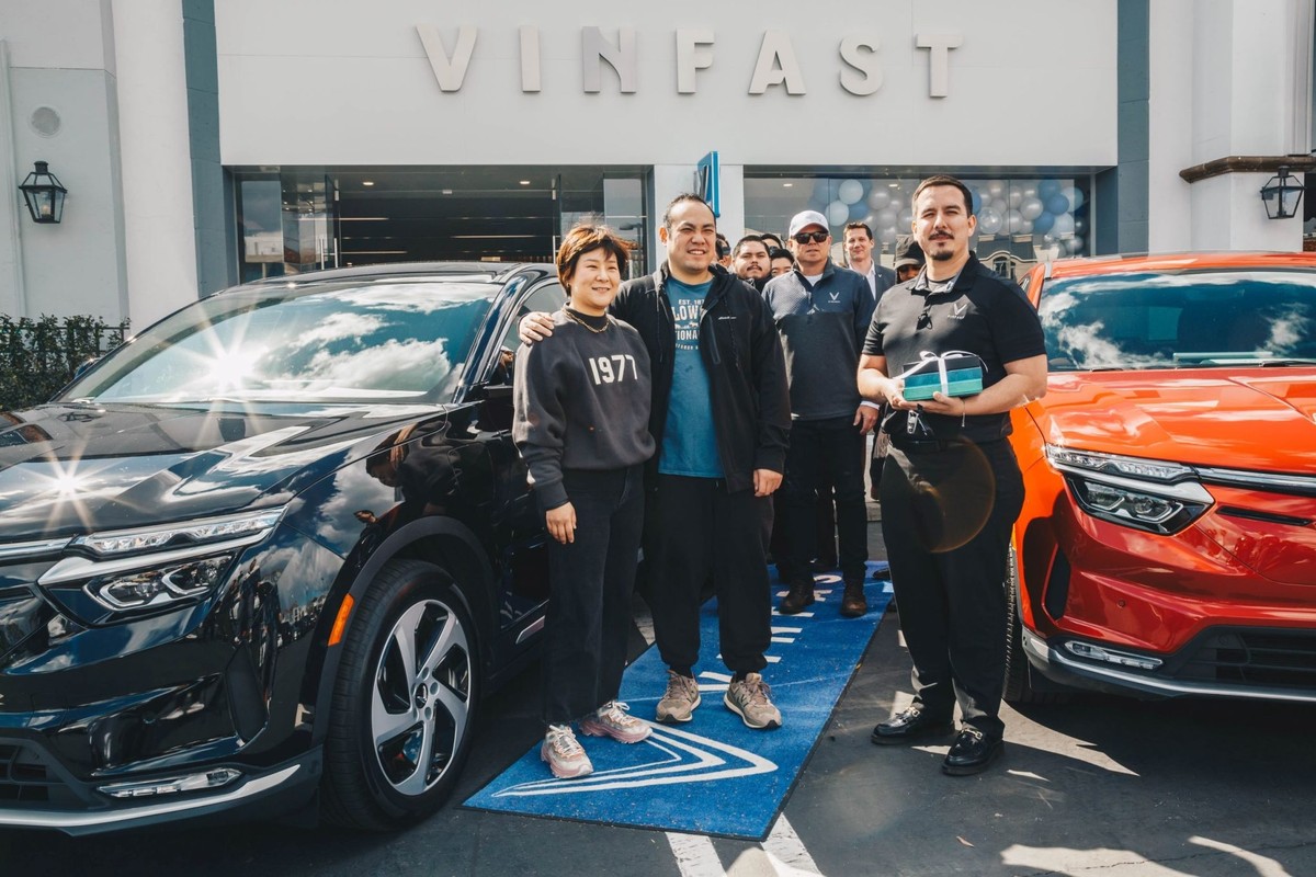 45 chiếc xe VF 8 City Edition đầu tiên đã về với khách hàng Mỹ.