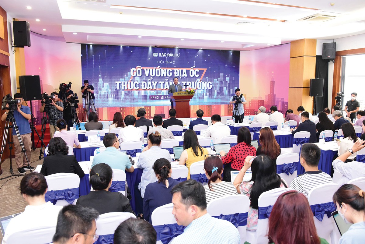 Hội thảo nhận được sự quan tâm lớn từ thị trường. Ảnh: Dũng Minh