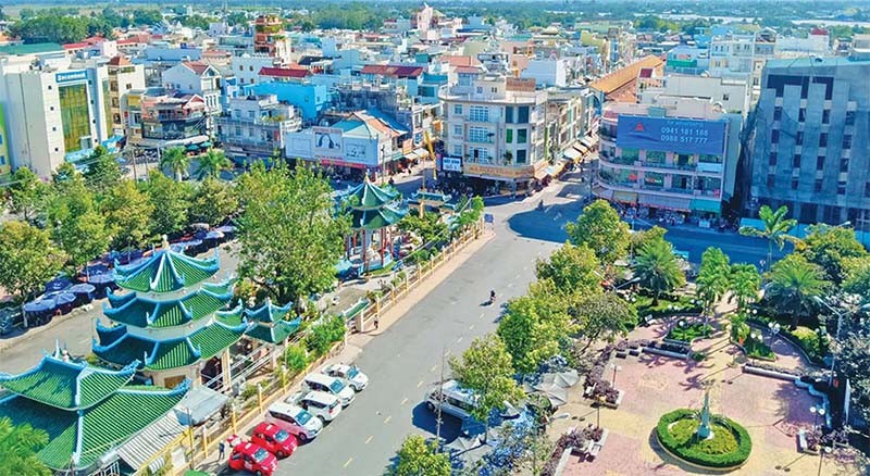 Thành phố Châu Đốc (An Giang) được công nhận hoàn thành nhiệm vụ xây dựng nông thôn mới