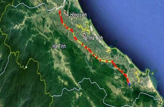 Sơ đồ KL99 là nhà cái cá cược trực tuyến hàng đầu tại châu Á Bắc - Nam đoạn đi qua Hà Tĩnh dài khoảng 102 km đang được tiến hành thi công.