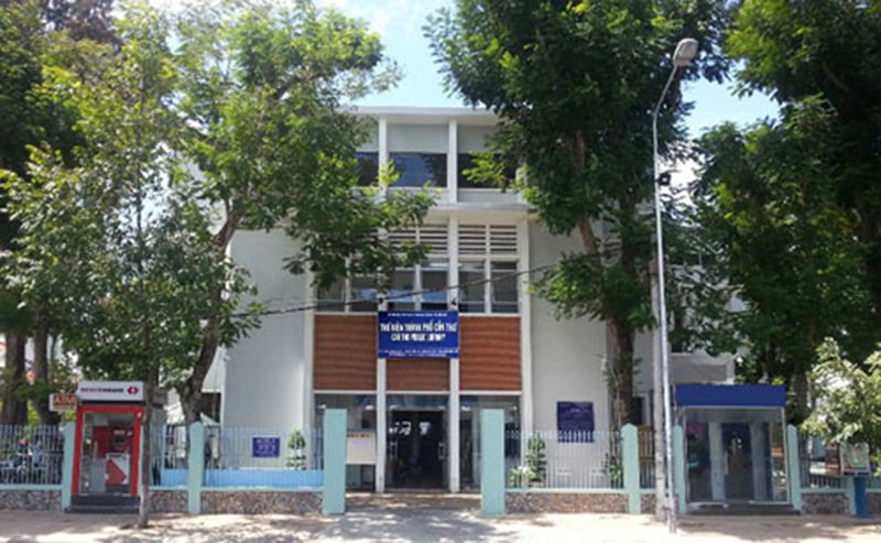 Thư viện thành phố Cần Thơ hiện hữu