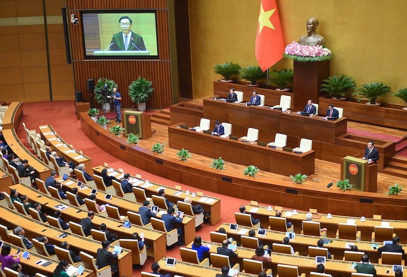 Phiên bế mạc Kỳ họp thứ năm của Quốc hội Khóa XV.