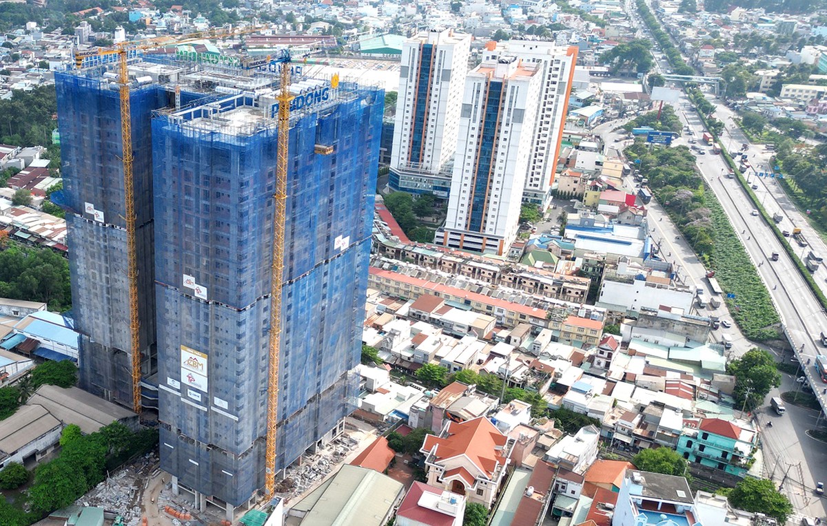 Phú Đông Sky Garden là một trong những dự án tại phía Nam đang được triển khai trở lại. Ảnh: Trọng Tín
