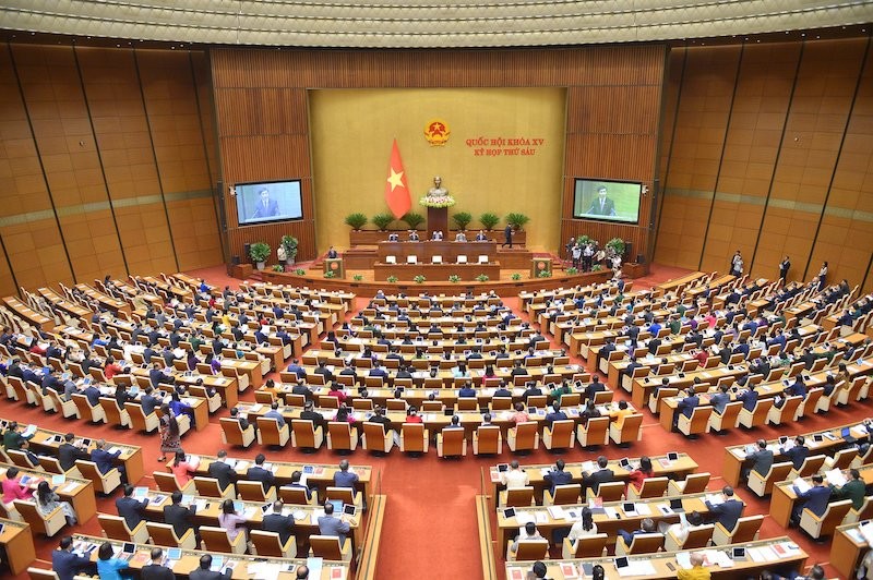 Phiên khai mạc Kỳ họp thứ sáu của Quốc hội.