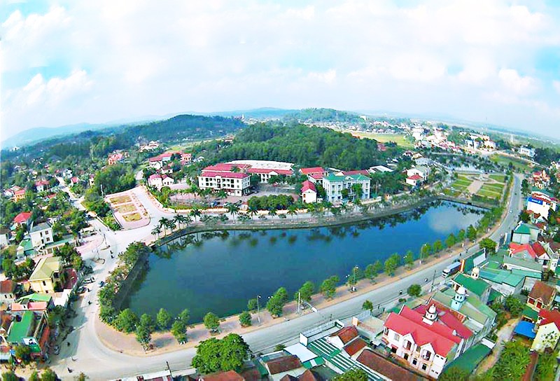 Một góc huyện Thanh Chương, ảnh minh họa, nguồn: internet