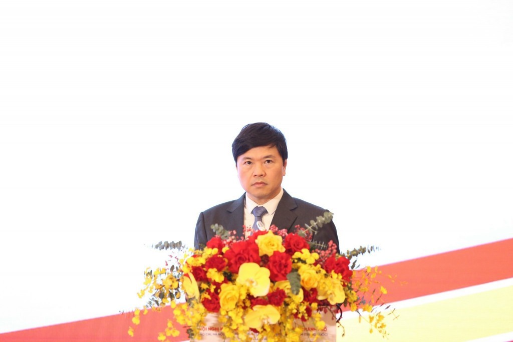 Ông Hoàng Minh Cường, Phó chủ tịch UBND TP. Hải Phòng phát biểu tham luận tại hội nghị. Ảnh: Hồng Mạnh Ông Hoàng Minh Cường, Phó chủ tịch UBND TP. Hải Phòng phát biểu tham luận tại hội nghị. Ảnh: Hồng Mạnh