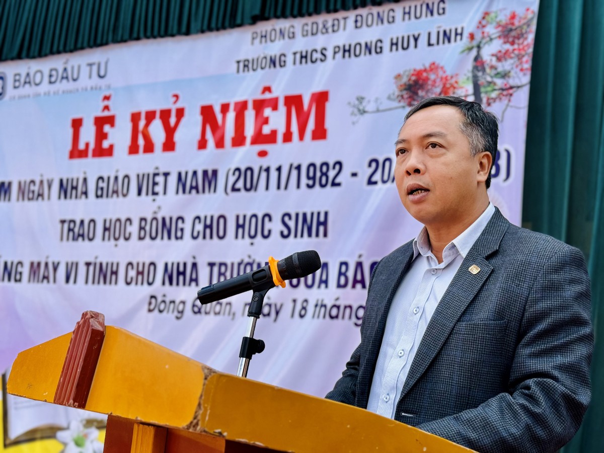 Tổng biên tập Báo Kl99ok phiên bản mới Lê Trọng Minh tin rằng, 50 học sinh được nhận học bổng sẽ là những hạt nhân lan tỏa tinh thần hiếu học, vượt khó vươn lên học giỏi.
