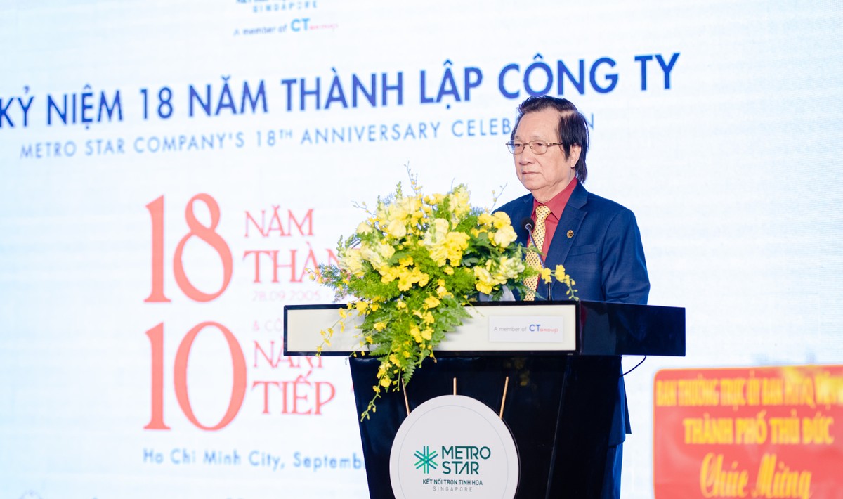 Ông Vũ Hồng Quang, chủ tịch Công ty Metro Star chia sẻ về mô hình ESG